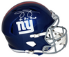 JASON SEHORN SIGNED NEW YORK GIANTS FULL SIZE SPEED HELMET W/ GO BIG BLUE