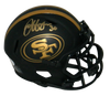 JEFF WILSON JR SIGNED SAN FRANCISCO 49ERS ECLIPSE SPEED MINI HELMET BECKETT