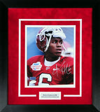 KEN HAMLIN SIGNED ARKANSAS RAZORBACKS 8x10 FRAMED PHOTO COA