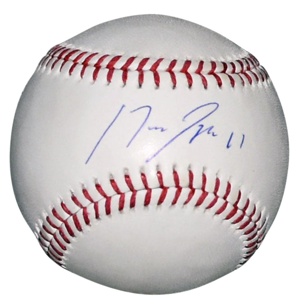 JOSE RAMIREZ SIGNED CLEVELAND GUARDIANS OFFICIAL RAWLINGS BASEBALL - MLB AUTH