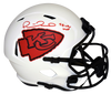PATRICK MAHOMES SIGNED KANSAS CITY CHIEFS FULL SIZE LUNAR HELMET W/ SB LIV MVP