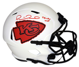 PATRICK MAHOMES SIGNED KANSAS CITY CHIEFS FULL SIZE LUNAR HELMET W/ SB LIV MVP