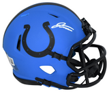 JONATHAN TAYLOR SIGNED INDIANAPOLIS COLTS RAVE SPEED MINI HELMET BECKETT