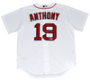 ROMAN ANTHONY SIGNED BOSTON RED SOX #19 WHITE NIKE JERSEY W/ ROMAN EMPIRE