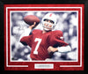 JOHN ELWAY AUTOGRAPHED STANFORD CARDINAL 16x20 FRAMED PHOTO COA
