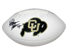 RASHAAN SALAAM AUTOGRAPHED SIGNED COLORADO BUFFALOES WHITE LOGO FOOTBALL JSA