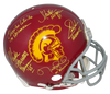CARSON PALMER MARCUS ALLEN GARRETT WHITE LEINART SIGNED USC TROJANS PL HELMET