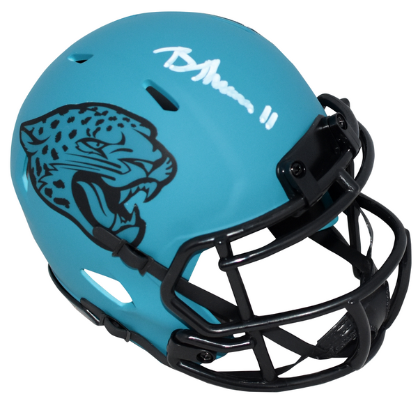BRIAN THOMAS JR SIGNED JACKSONVILLE JAGUARS RAVE SPEED MINI HELMET FANATICS