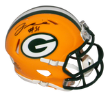 ZA'DARIUS SMITH AUTOGRAPHED SIGNED GREEN BAY PACKERS SPEED MINI HELMET BECKETT