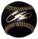 CHASE BURNS SIGNED CINCINNATI REDS RAWLINGS BLACK MLB BASEBALL BECKETT