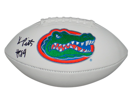 DARIUS LEONARD AUTOGRAPHED INDIANAPOLIS COLTS WHITE LOGO FOOTBALL JSA