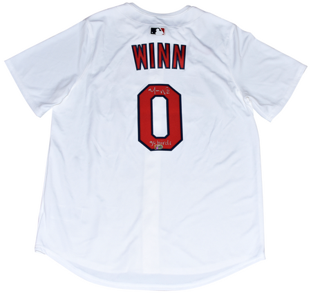 BARRY LARKIN SIGNED MICHIGAN WOLVERINES #16 NAVY BASEBALL JERSEY COA