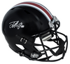 TERRY McLAURIN SIGNED OHIO STATE BUCKEYES BLACK FULL SIZE SPEED HELMET BECKETT