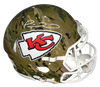 PATRICK MAHOMES SIGNED KANSAS CITY CHIEFS CAMO AUTHENTIC SPEED HELMET BECKETT