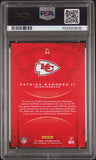 PATRICK MAHOMES SIGNED 2017 PANINI CROWN ROYALE #84 ROOKIE RC PSA 9 AUTO 10