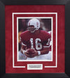 JIM PLUNKETT AUTOGRAPHED STANFORD CARDINAL 8x10 FRAMED PHOTO COA