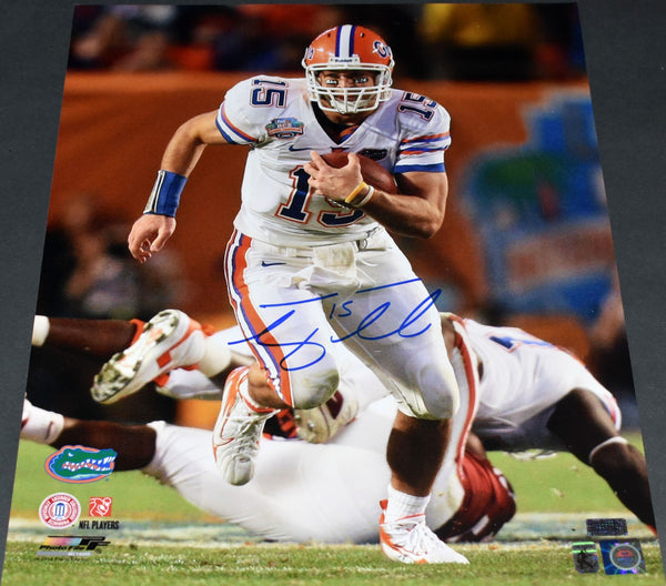 TIM TEBOW SIGNED AUTOGRAPHED FLORIDA GATORS 16x20 PHOTO COA