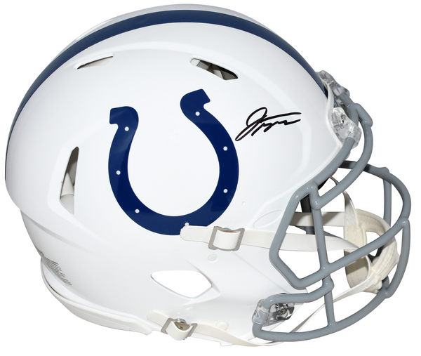 JONATHAN TAYLOR SIGNED INDIANAPOLIS COLTS AUTHENTIC SPEED HELMET BECKETT