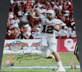 COLT McCOY AUTOGRAPHED TEXAS LONGHORNS 16x20 PHOTO GTSM