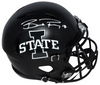 BROCK PURDY AUTOGRAPHED IOWA STATE CYCLONES BLACK FULL SIZE SPEED HELMET BECKETT