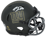 JEREMY SHOCKEY SIGNED NEW YORK GIANTS SALUTE TO SERVICE 4 MINI HELMET BECKETT