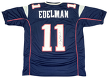 JULIAN EDELMAN SIGNED AUTOGRAPHED NEW ENGLAND PATRIOTS #11 NAVY JERSEY JSA