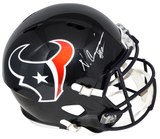 NICO COLLINS AUTOGRAPHED HOUSTON TEXANS FULL SIZE SPEED HELMET BECKETT