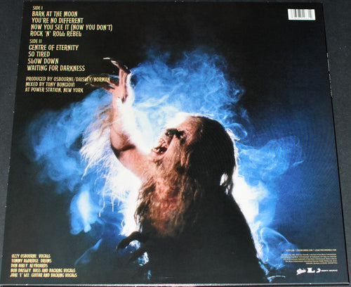 OZZY OSBOURNE SIGNED AUTOGRAPHED BARK AT THE MOON VINYL ALBUM LP BECKETT