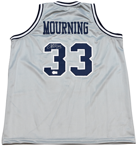 ANFERNEE PENNY HARDAWAY SIGNED MEMPHIS STATE TIGERS #25 BLUE JERSEY BECKETT