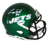 COREY DAVIS AUTOGRAPHED SIGNED NEW YORK JETS SPEED MINI HELMET BECKETT
