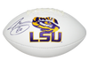JARVIS LANDRY AUTOGRAPHED SIGNED LSU TIGERS WHITE LOGO FOOTBALL JSA