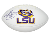 JARVIS LANDRY AUTOGRAPHED SIGNED LSU TIGERS WHITE LOGO FOOTBALL JSA