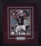 REGGIE McNEAL AUTOGRAPHED TEXAS A&M AGGIES 8x10 FRAMED PHOTO COA