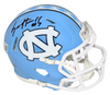 SAM HOWELL AUTOGRAPHED NORTH CAROLINA TAR HEELS SPEED MINI HELMET BECKETT