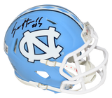 SAM HOWELL AUTOGRAPHED NORTH CAROLINA TAR HEELS SPEED MINI HELMET BECKETT