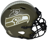 EARL THOMAS SIGNED SEATTLE SEAHAWKS SALUTE TO SERVICE FULL SIZE HELMET BECKETT