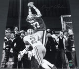 DWIGHT CLARK AUTOGRAPHED SAN FRANCISCO 49ERS THE CATCH B&W 16x20 PHOTO GTSM