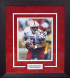 ERIC CROUCH AUTOGRAPHED NEBRASKA CORNHUSKERS 8x10 FRAMED PHOTO COA