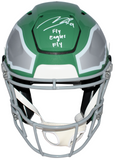 MAKAI LEMON SIGNED PHILADELPHIA EAGLES KELLY GREEN AUTHENTIC SPEEDFLEX HELMET