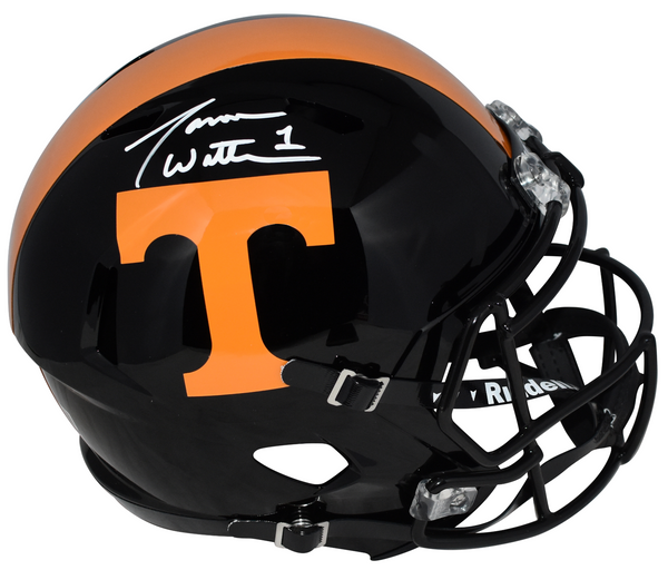 JASON WITTEN SIGNED TENNESSEE VOLUNTEERS BLACK FULL SIZE SPEED HELMET BECKETT