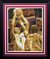 ACIE LAW IV AUTOGRAPHED TEXAS A&M AGGIES THE SHOT 16x20 FRAMED PHOTO COA