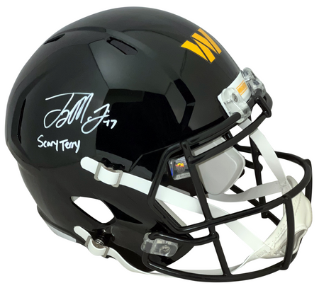 TERRY McLAURIN SIGNED WASHINGTON COMMANDERS AUTHENTIC SPEED HELMET BECKETT