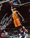 SHAQUILLE SHAQ O'NEAL AUTOGRAPHED LOS ANGELES LAKERS 8x10 PHOTO BECKETT