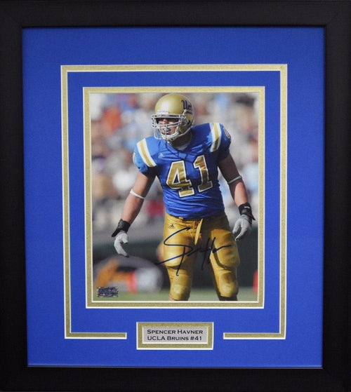 SPENCER HAVNER AUTOGRAPHED UCLA BRUINS 8x10 FRAMED PHOTO COA