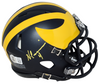 NICO COLLINS AUTOGRAPHED MICHIGAN WOLVERINES SPEED MINI HELMET BECKETT