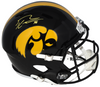 GEORGE KITTLE AUTOGRAPHED IOWA HAWKEYES FULL SIZE SPEED HELMET BECKETT