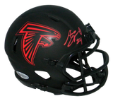 AJ TERRELL AUTOGRAPHED ATLANTA FALCONS ECLIPSE SPEED MINI HELMET BECKETT