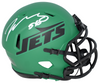 QUINCY WILLIAMS AUTOGRAPHED NEW YORK JETS RAVE SPEED MINI HELMET BECKETT