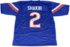 KHALIL SHAKIR SIGNED BOISE STATE BRONCOS #2 BLUE JERSEY BECKETT