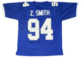 ZA'DARIUS SMITH SIGNED AUTOGRAPHED KENTUCKY WILDCATS #94 BLUE JERSEY BECKETT